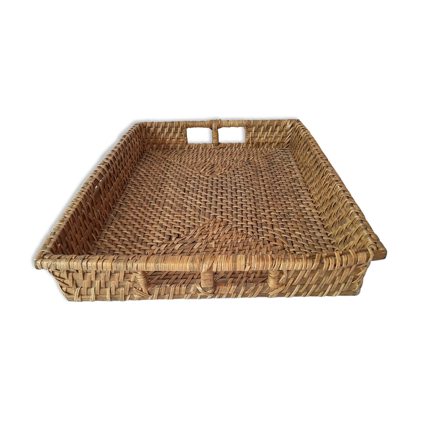 Wicker tray