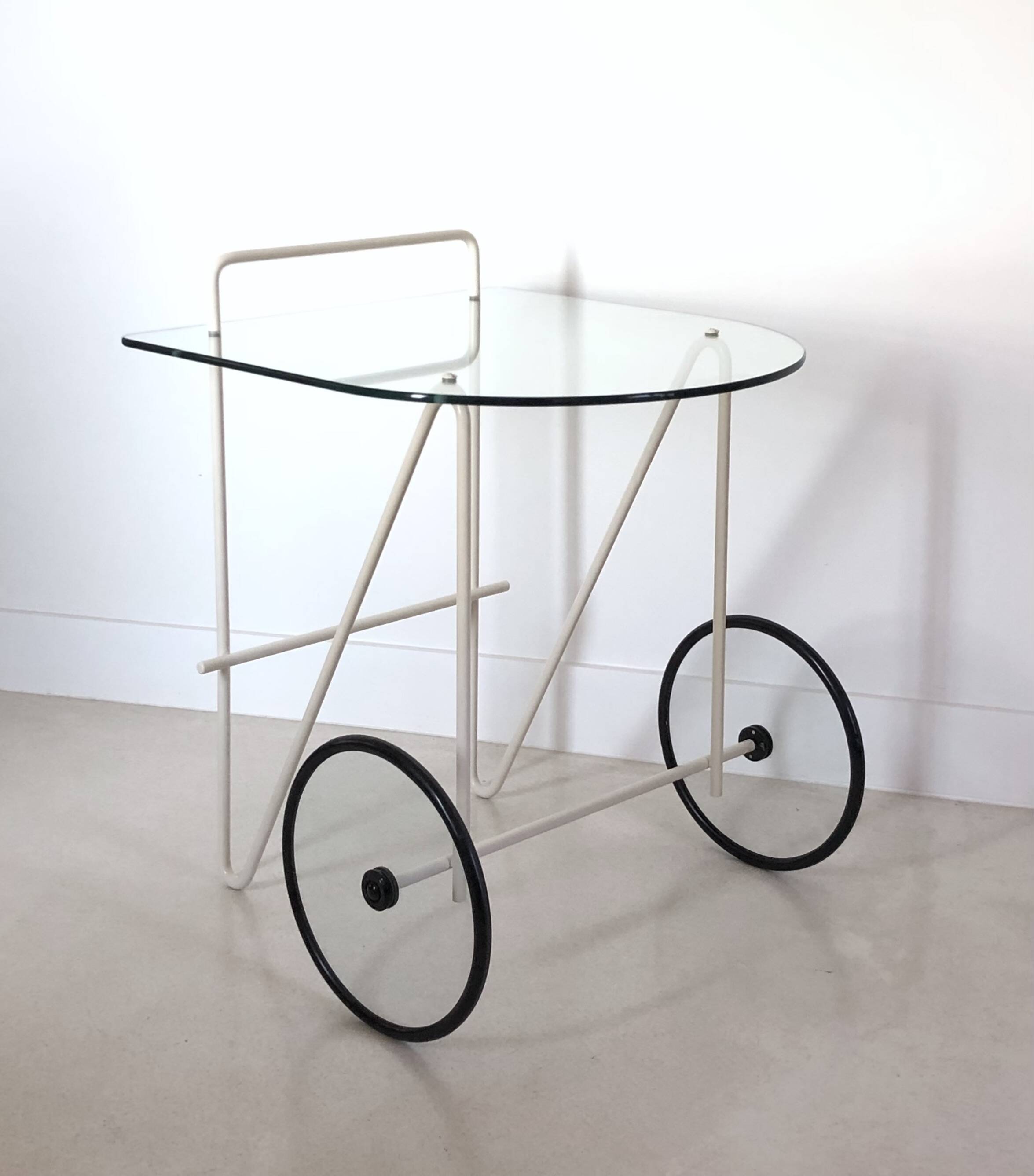 Porada Arredi service trolley, Italy 1980s
