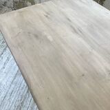 Oval pine farm table with 2m extensions