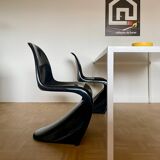 2 Panton S chair chairs Herman Miller / Fehlbaum