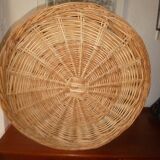 Bar rattan wicker bottle holder 1960