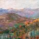 "clemente levi pugliese" huile de paysage impressionniste -impressionist landscape oil