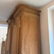 Norman oak cabinet with sandblasted finish
