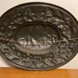 Metal bailiff's plate