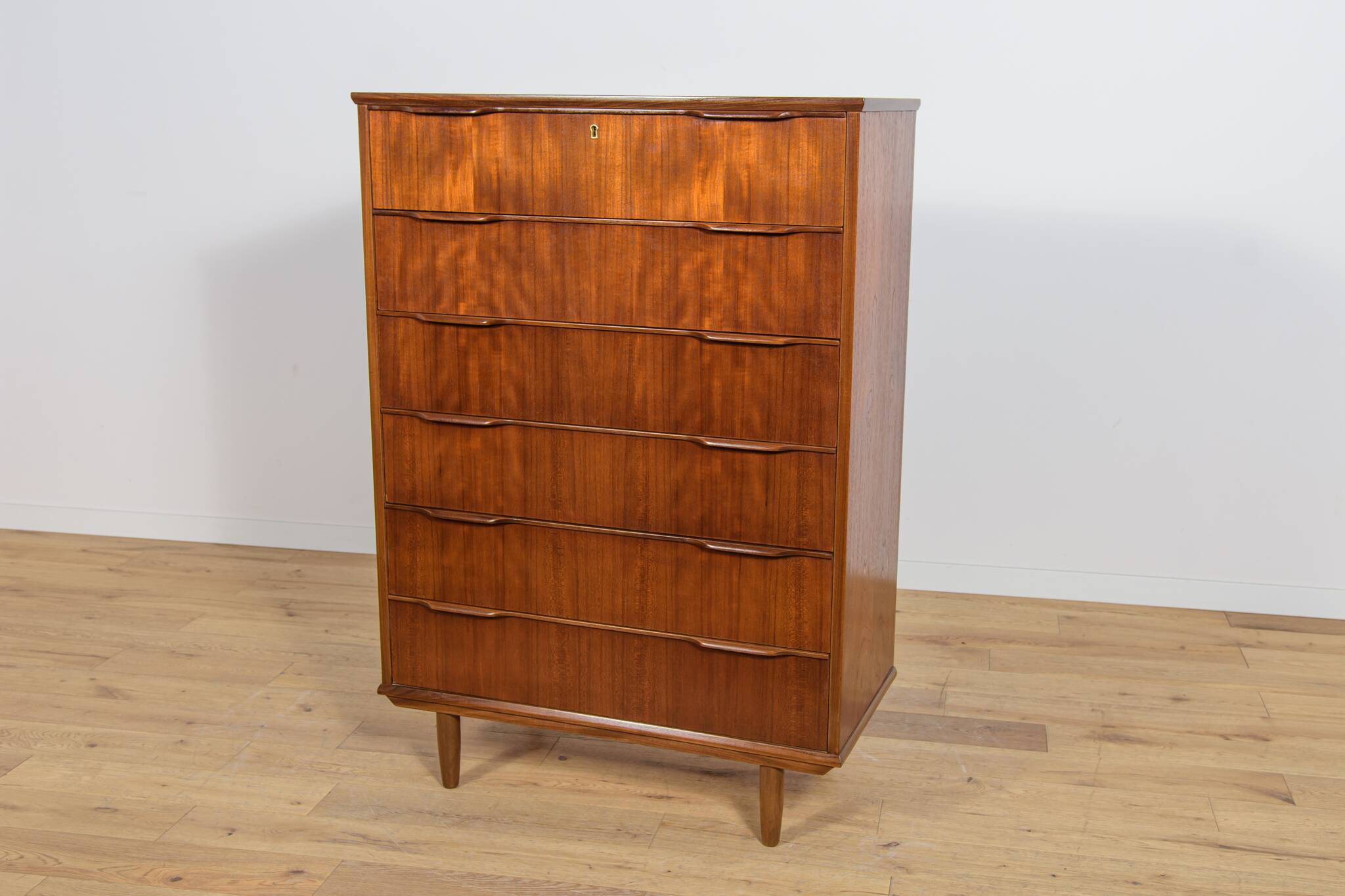 Mid-Century Teak Dresser, Denmark, 1960s