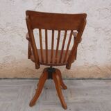 American Swivel Oak Office Chair