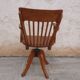 American Swivel Oak Office Chair