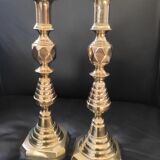 Pair of candle holders