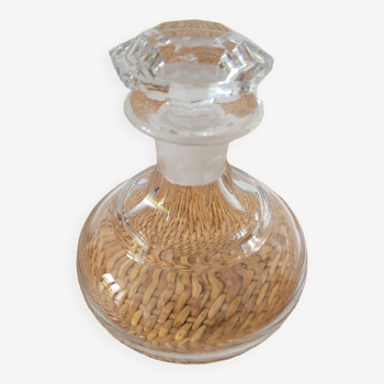 Small crystal bottle