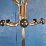 Vintage chrome parrot coat rack