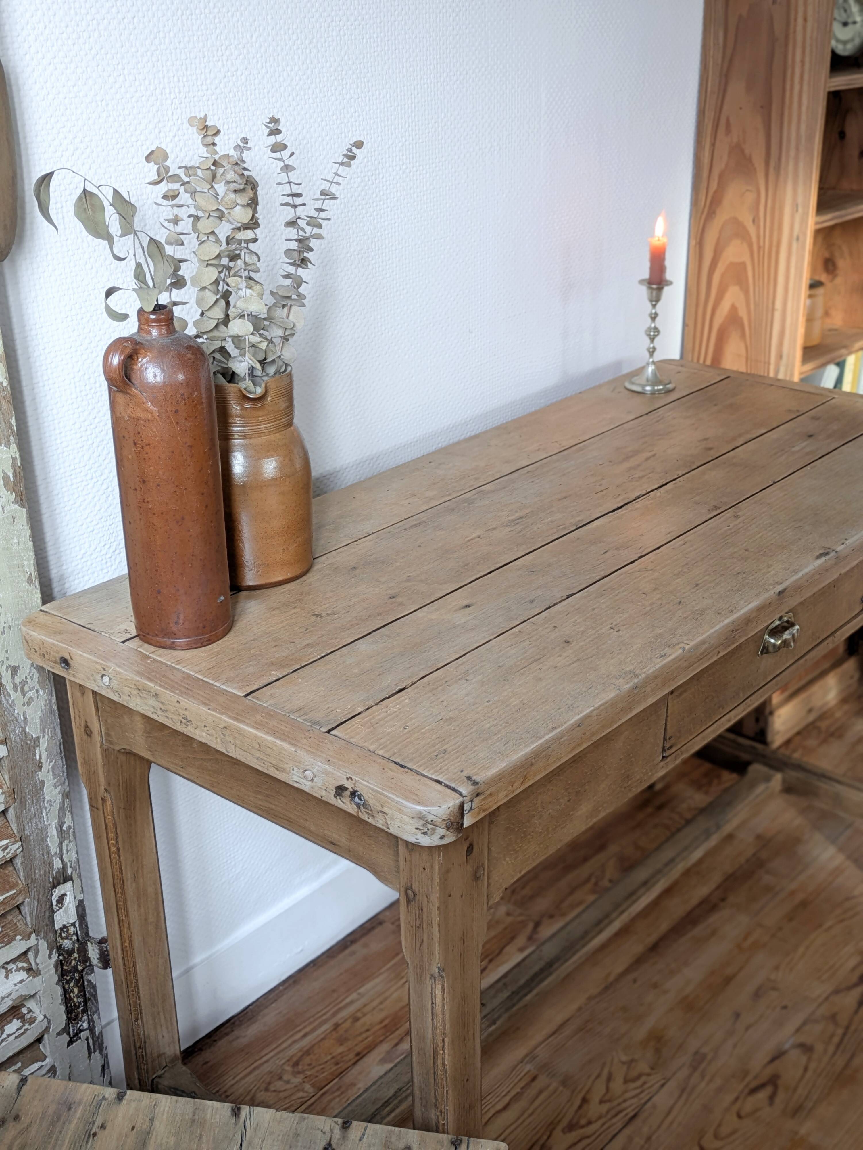 Renovated vintage side table