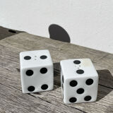 Salière poivrier céramique dés