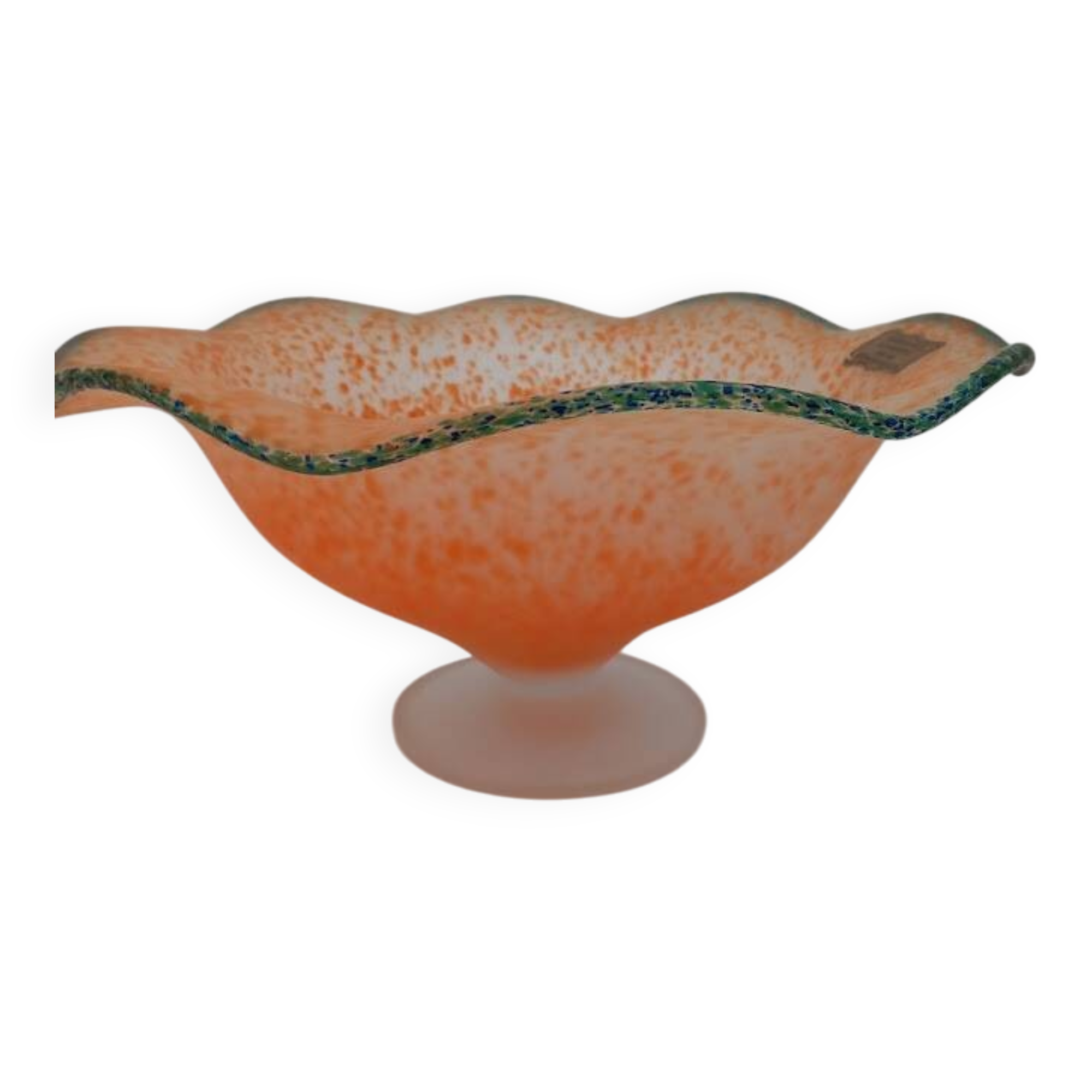 Handcrafted glass cup