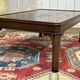 English coffee table in mahogany from the 1950s.