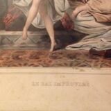 Pair of erotic engravings, early nineteenth century.  Good condition