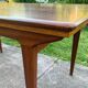 Rosewood table 60s with extensions of LB manufacturer