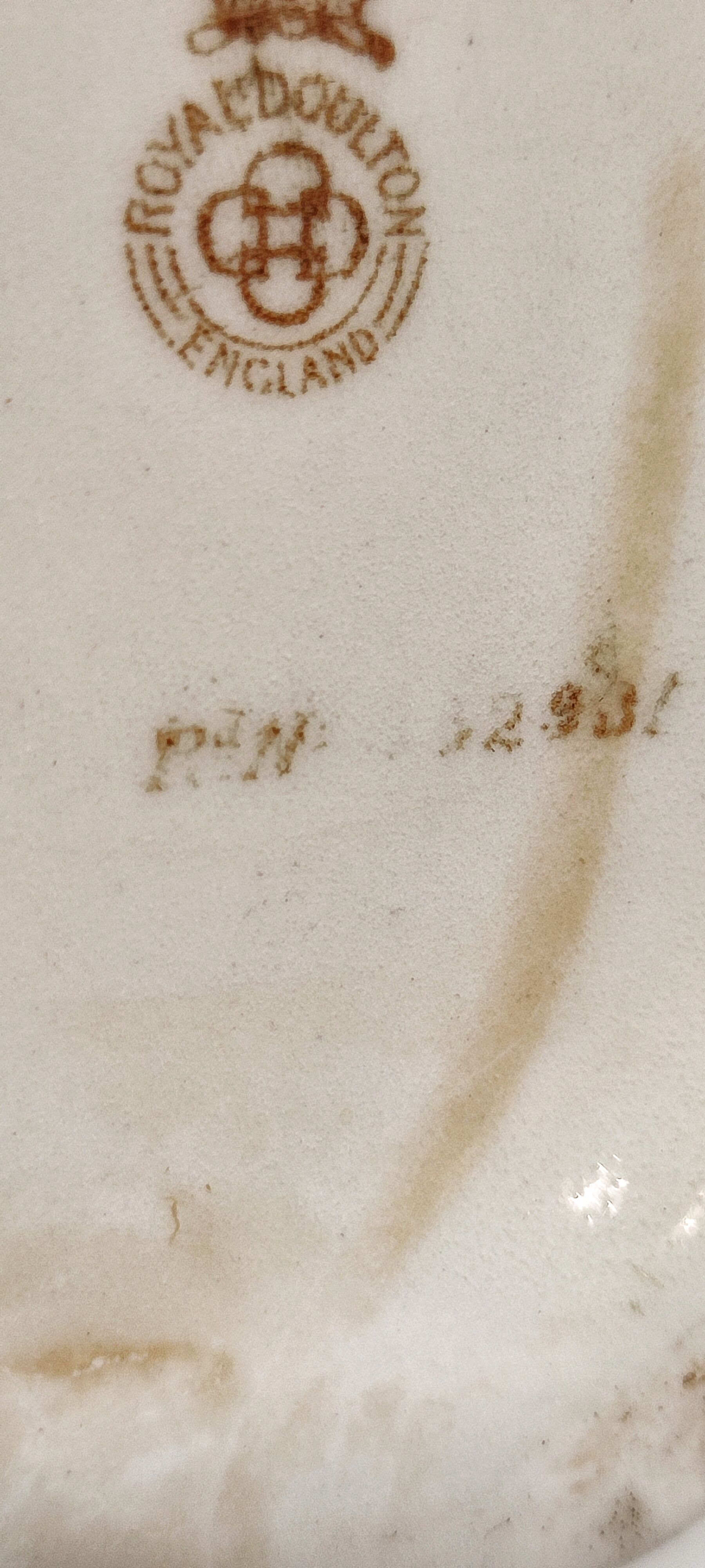 Pichet en céramique « Art Déco » « Royal Doulton ». Royaume-Uni années 1920