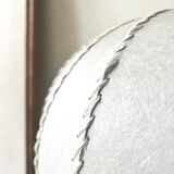 Italian suspension lamp, cocoon ball in resin, 1970s design.