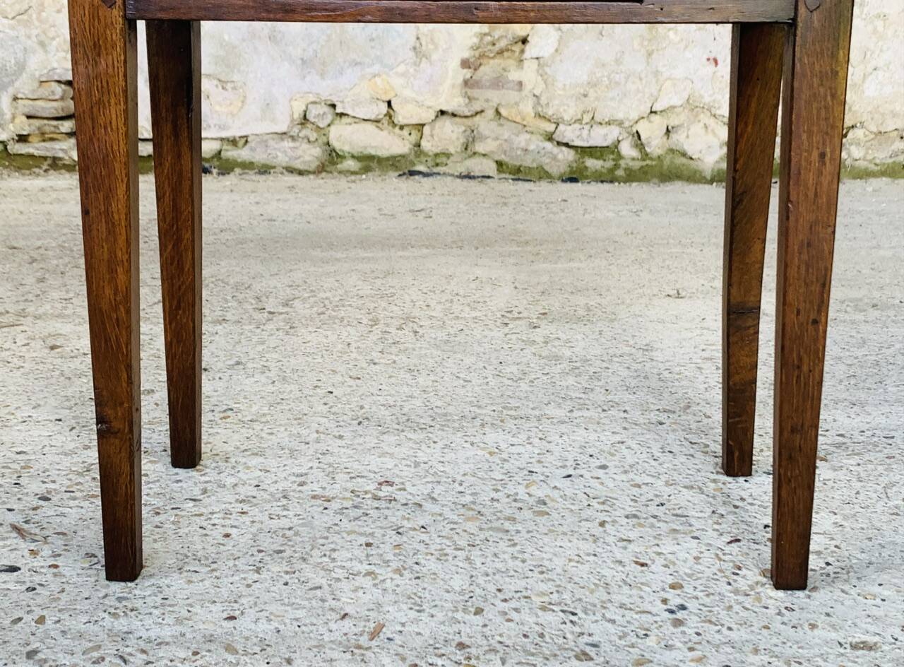 Small console / Side table in walnut 19th century