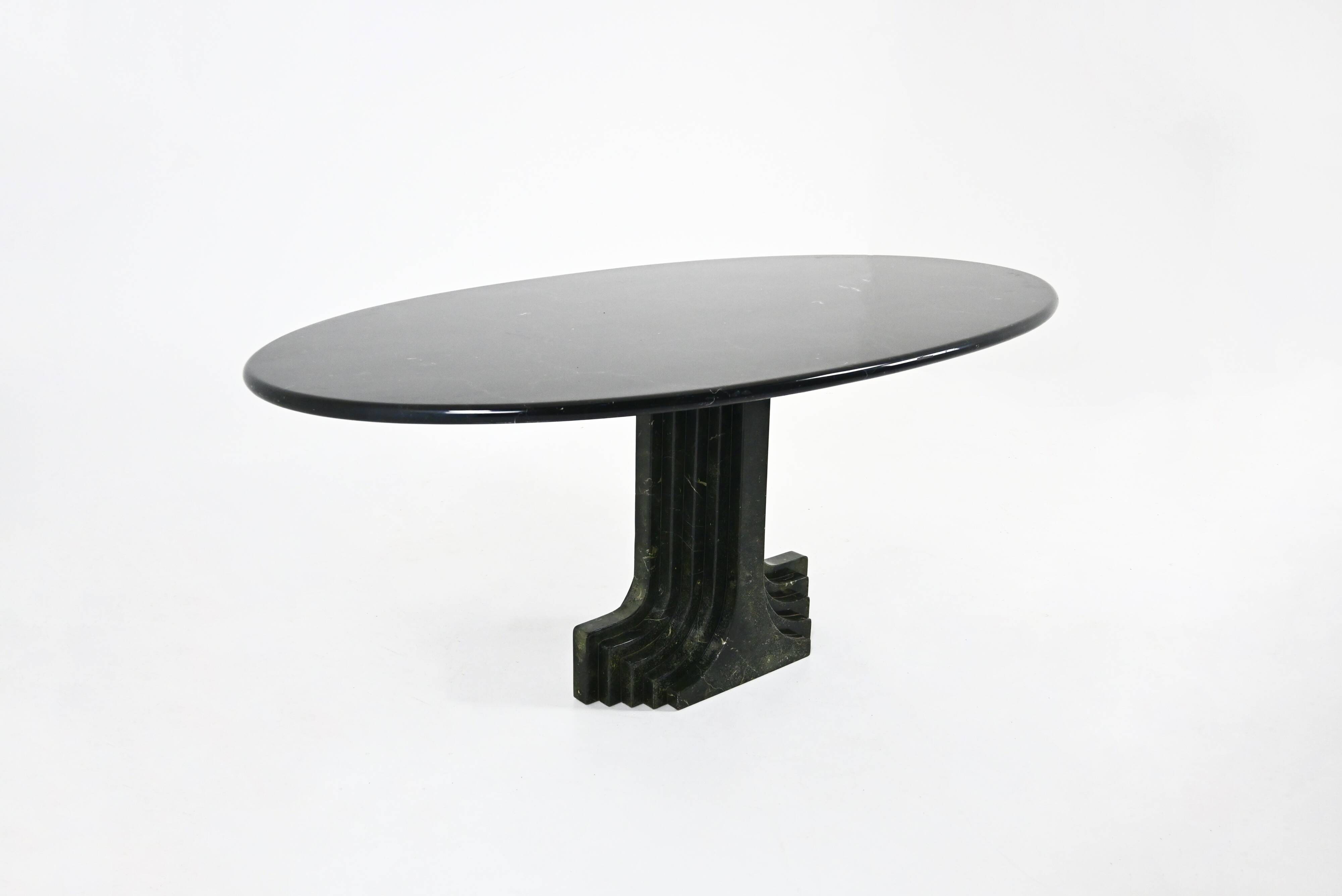 Dining table "Argo" by Carlo Scarpa for Simon Gavina, 1970s