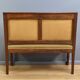 Mahogany landing sofa, Restoration period – Part 1, 19th century