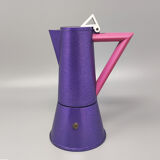 1980s Ettore Sottsass for Lagostina Espresso Maker "Accademia" Series. Made in Italy