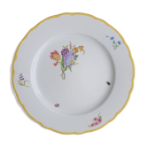 Assiette peinte à la main