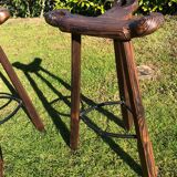 Lot massive bar stools
