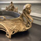 Large planter in gilded bronze Art nouvelles