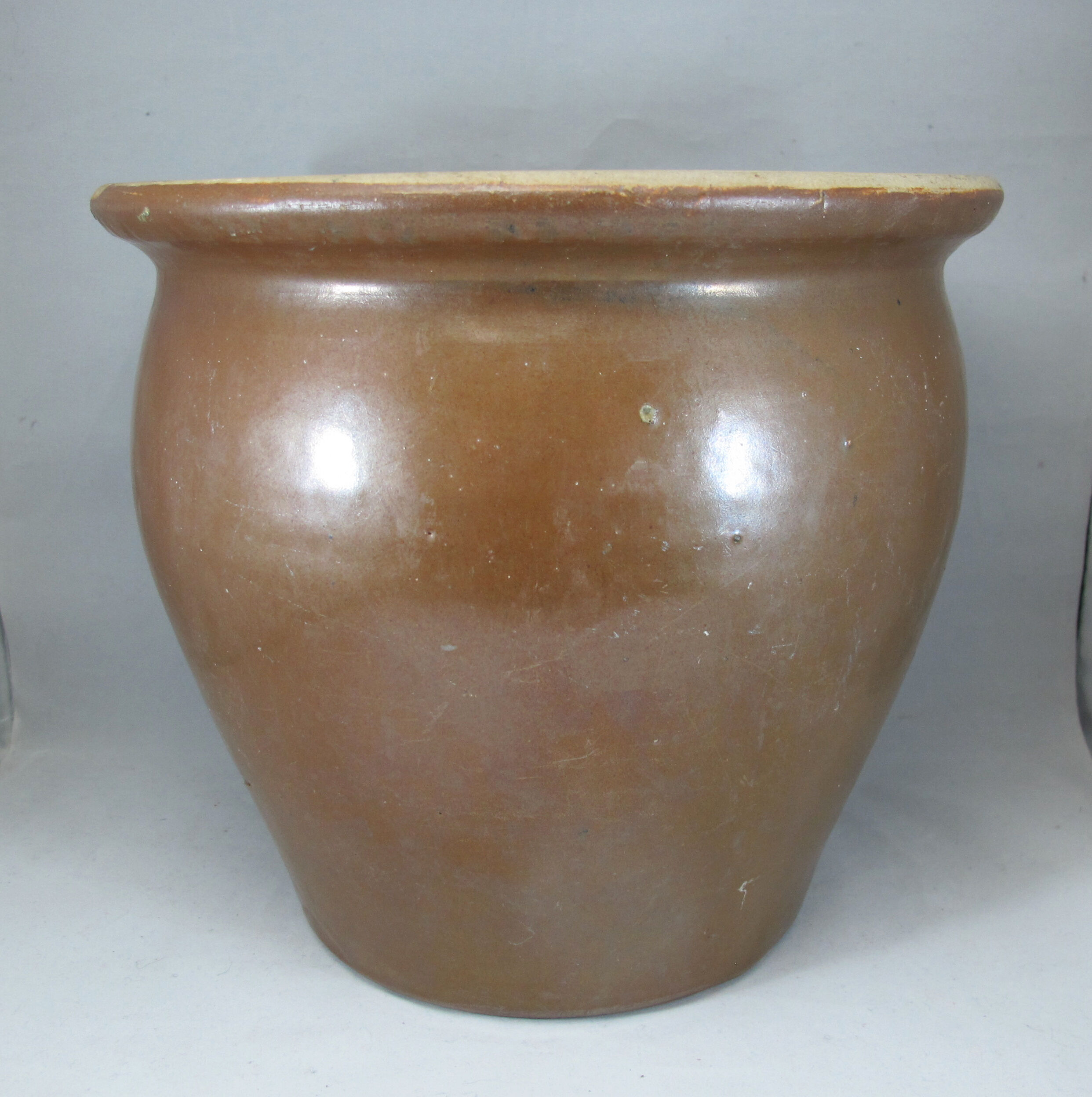 Cache pot marron