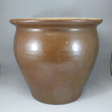Cache pot marron