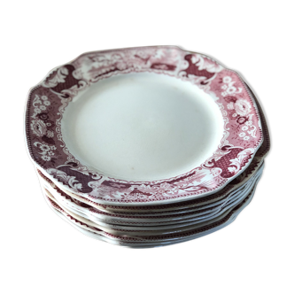 Old victoria dessert plates
