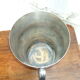 Champagne metal silver seau art deco