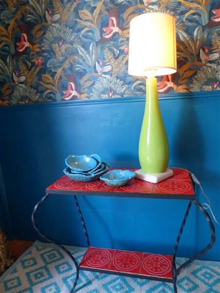 Forged iron coffee table 1950