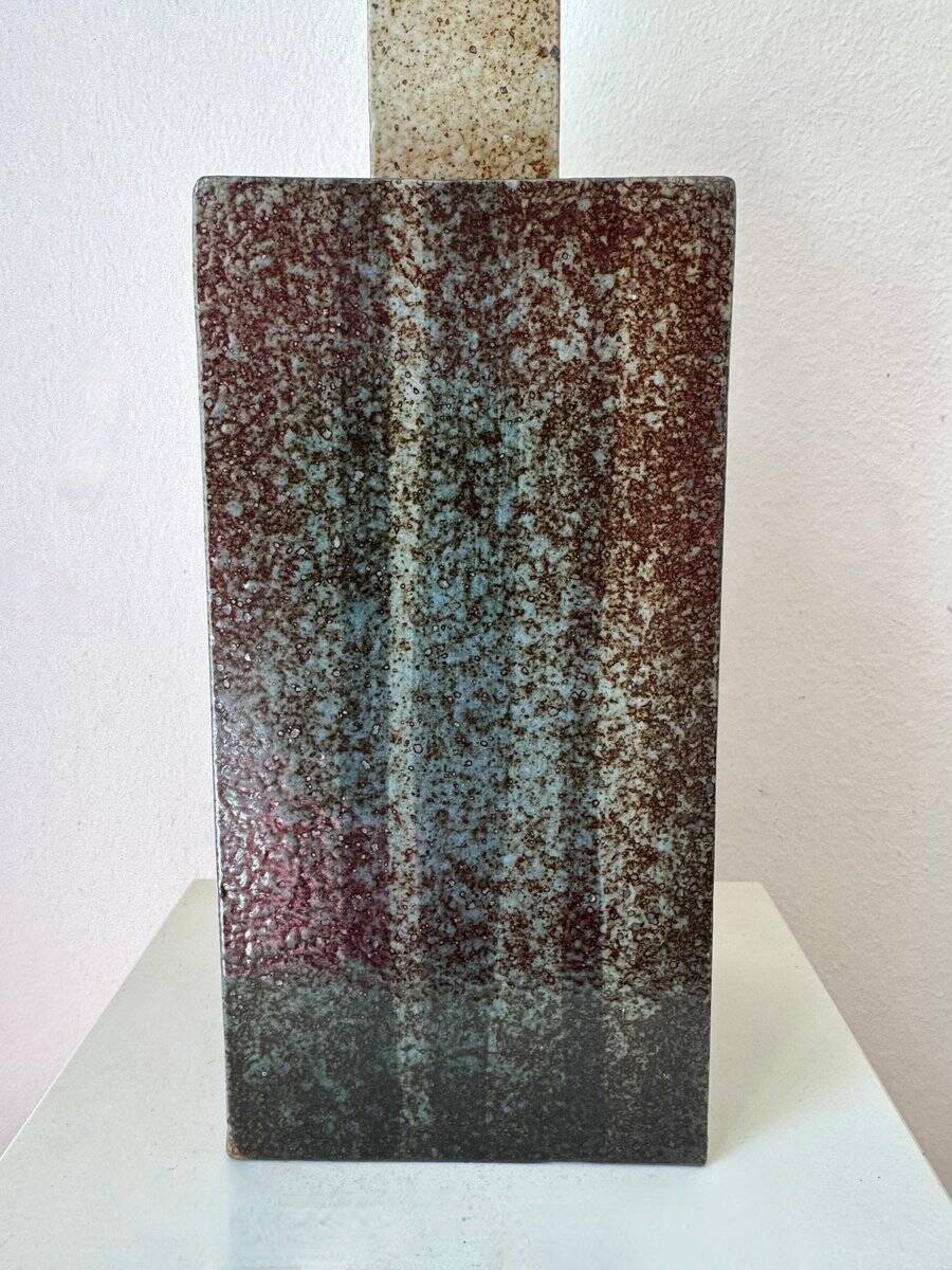 Mid-century modern stoneware Palshus table lamp by Per Linneman Schmidt, Denmark, 1960s