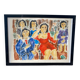 Watercolor drawing signed Chanco