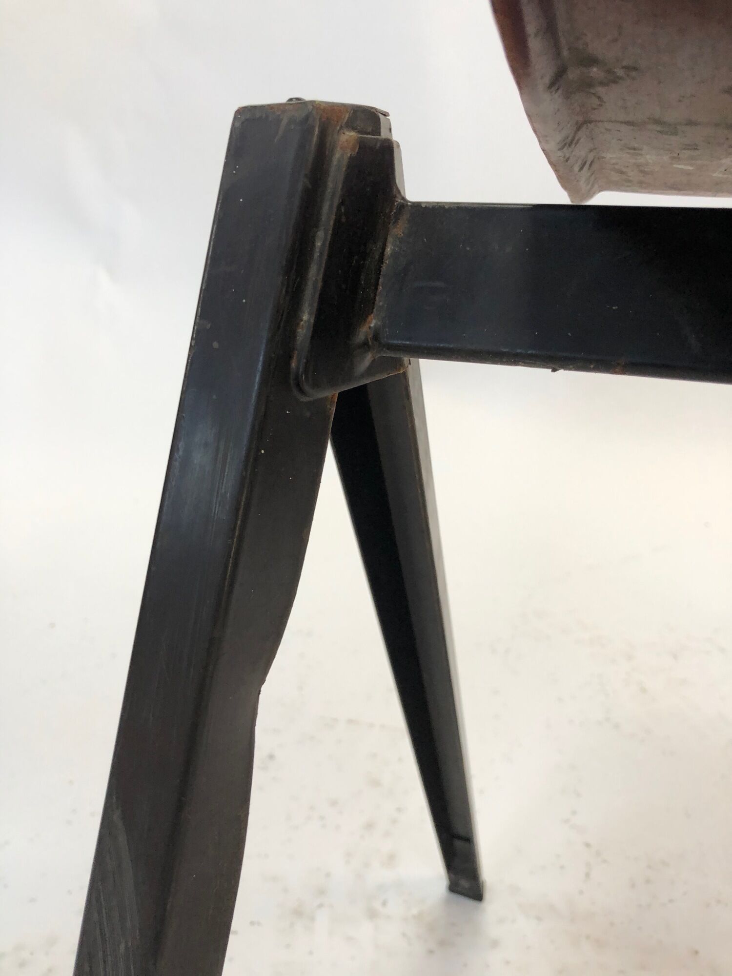 Vintage set of four Galvanitas S22 school chairs in the Netherlands