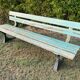 Antique garden bench