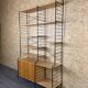 1960s 1970s Ash Shelving System Wall Unit from WHB Germany