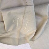 Drap de campagne JP en grosse toile. Nappe.