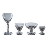 Service de verres et coupes