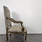 Pair of Regency style armchairs