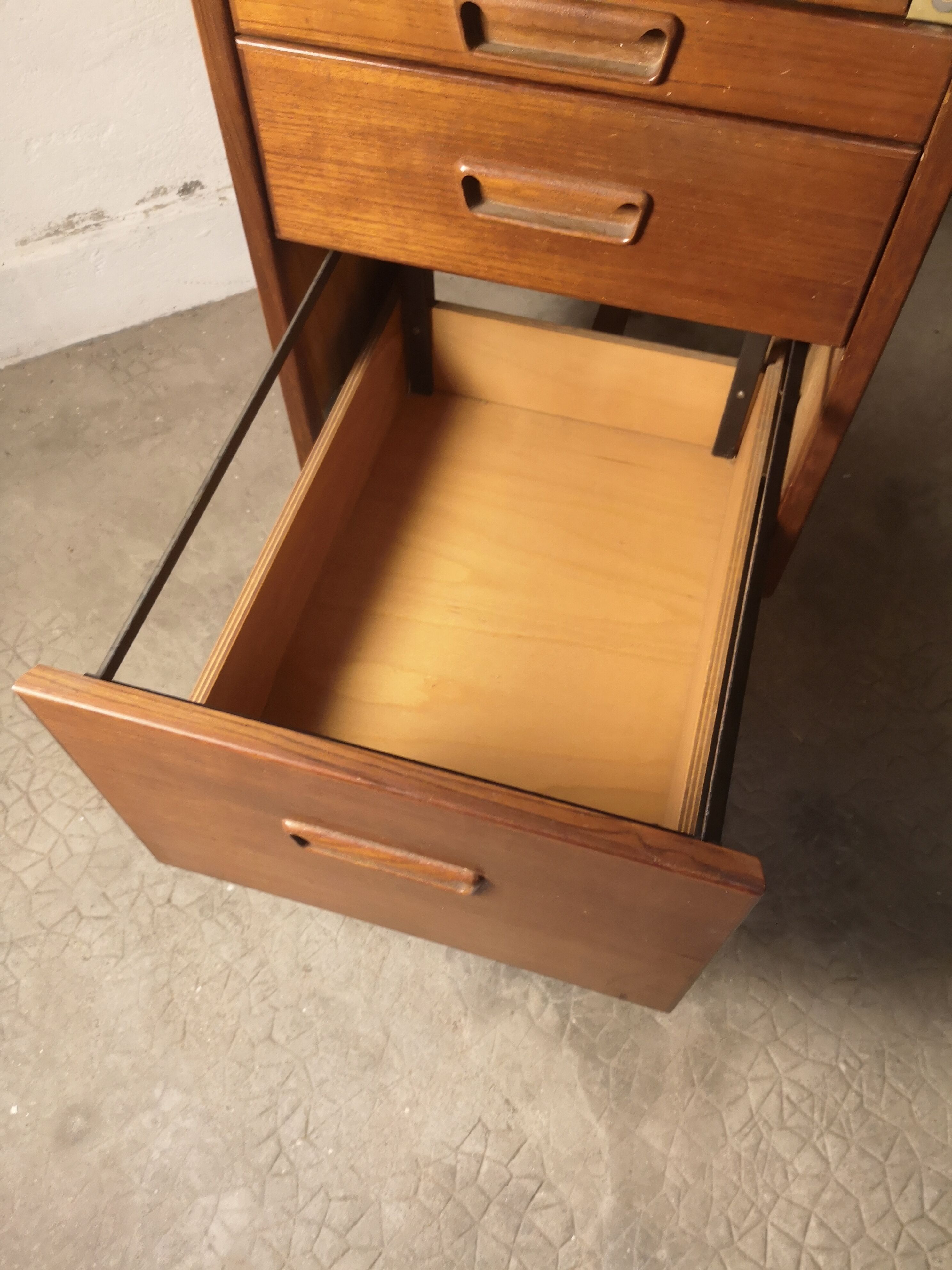 Scandinavian teak desk