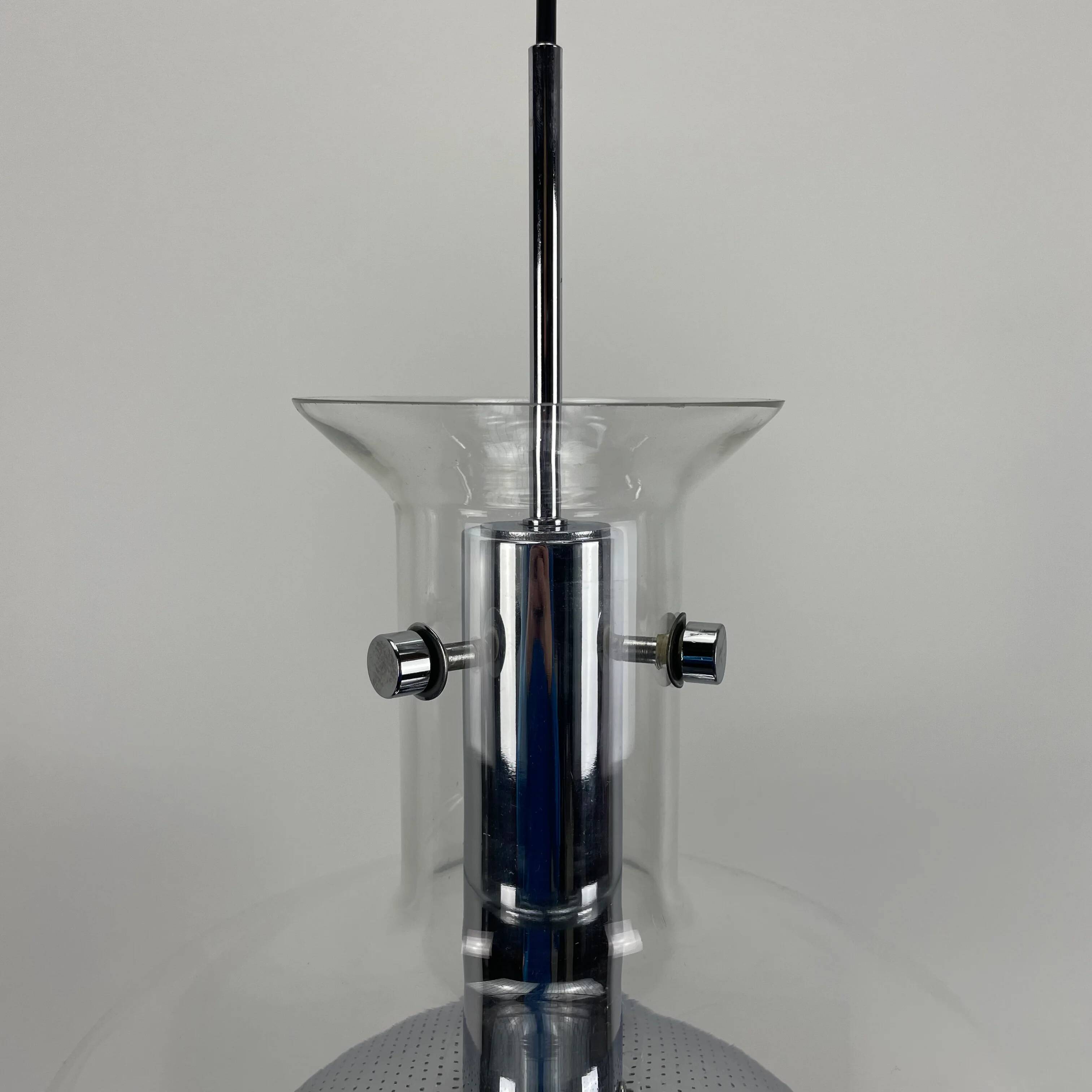 Swedish 'Crystal' suspension by Anders Pehrson for Atelje Lyktan 1970