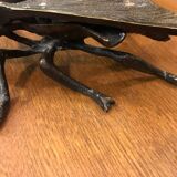 Vintage Ashtray Fly Design with Lid