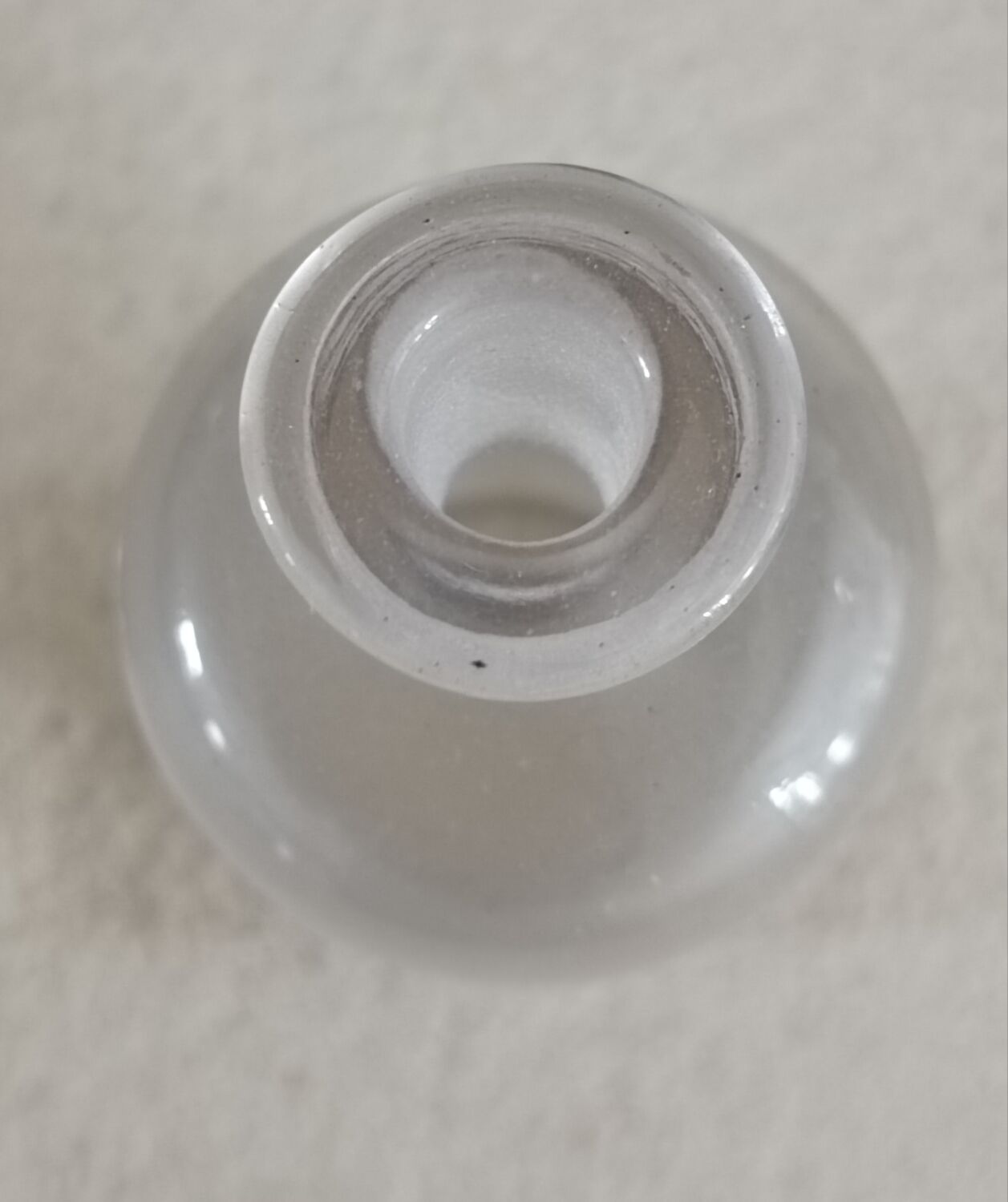 Barium acetate apothecary bottle