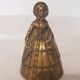Women's bronze table bell