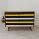 U453 yellow 8-drawer wooden sideboard by Jiri Jiroutek for Interier Praha 1960