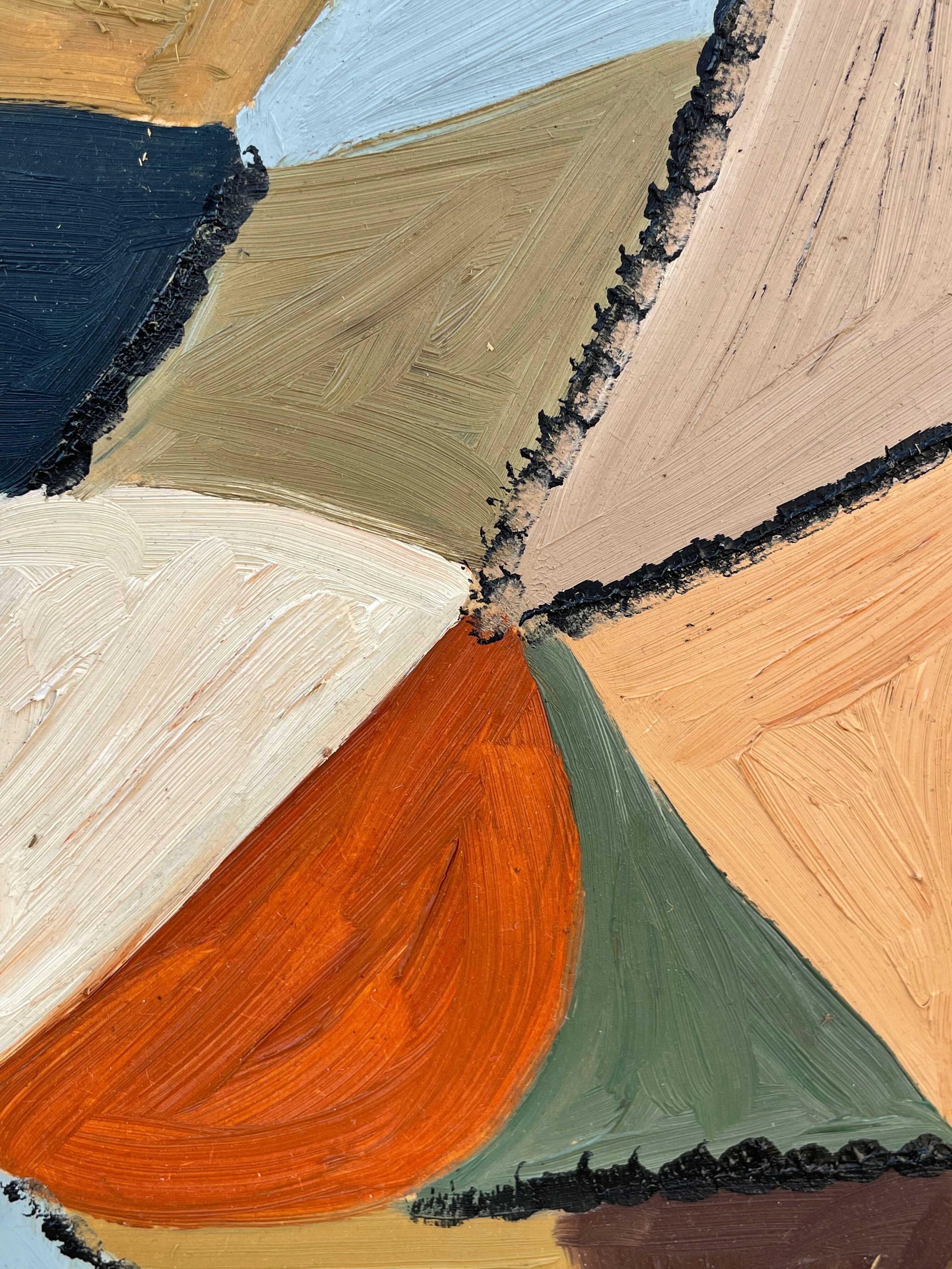 Tableau peinture moderne composition abstraite xxe