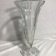 Pair of old moulded glass vases